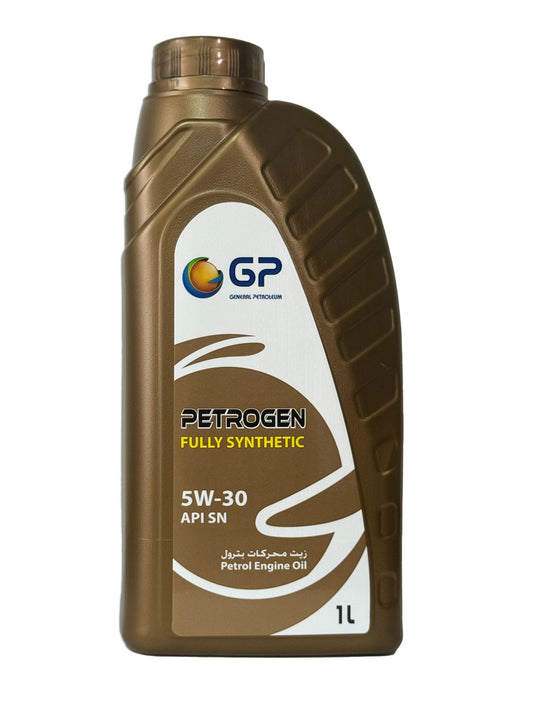 General Petroleum PETROGEN SAE 5W30 API SN Aceite 100% Sintetico para Auto y Camioneta