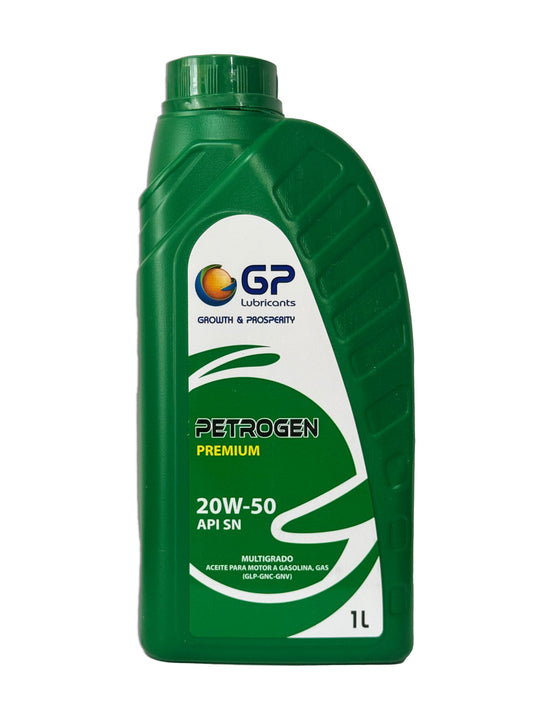 General Petroleum PETROGEN PREMIUM 20W50 API SN Aceite para Auto y Camioneta